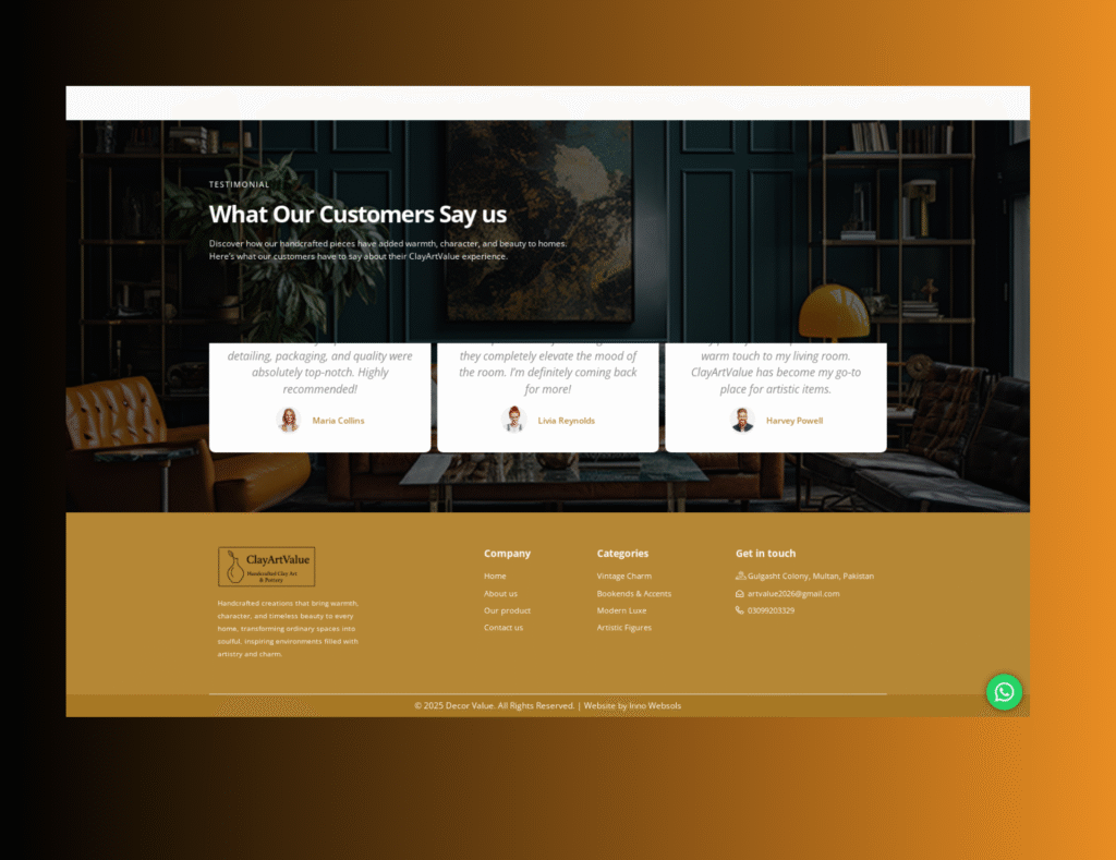 Clay Art Value our Portfolio