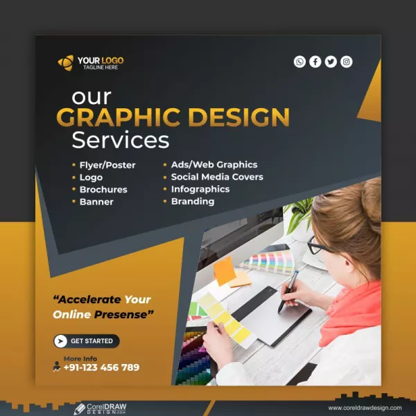 Social Media Post Design service by innowebsols